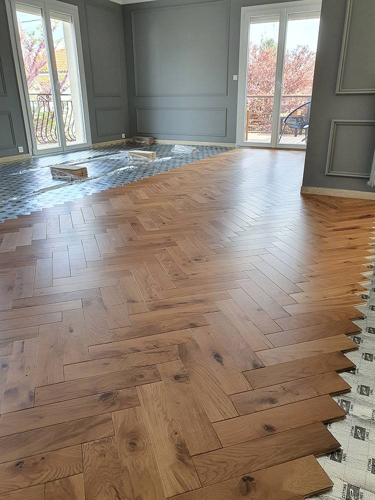 Expertise professionnelle : Pose de parquet sur mesure à Issoire