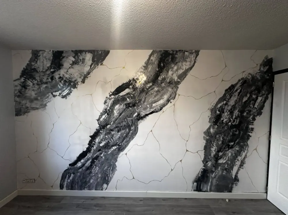 peinture decorative murale